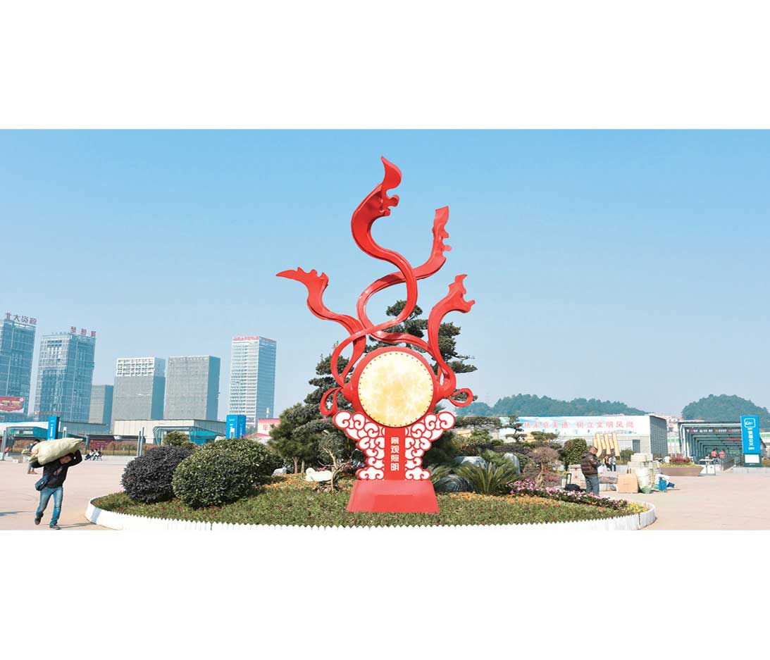 中国鼓—景观灯 - 景观灯